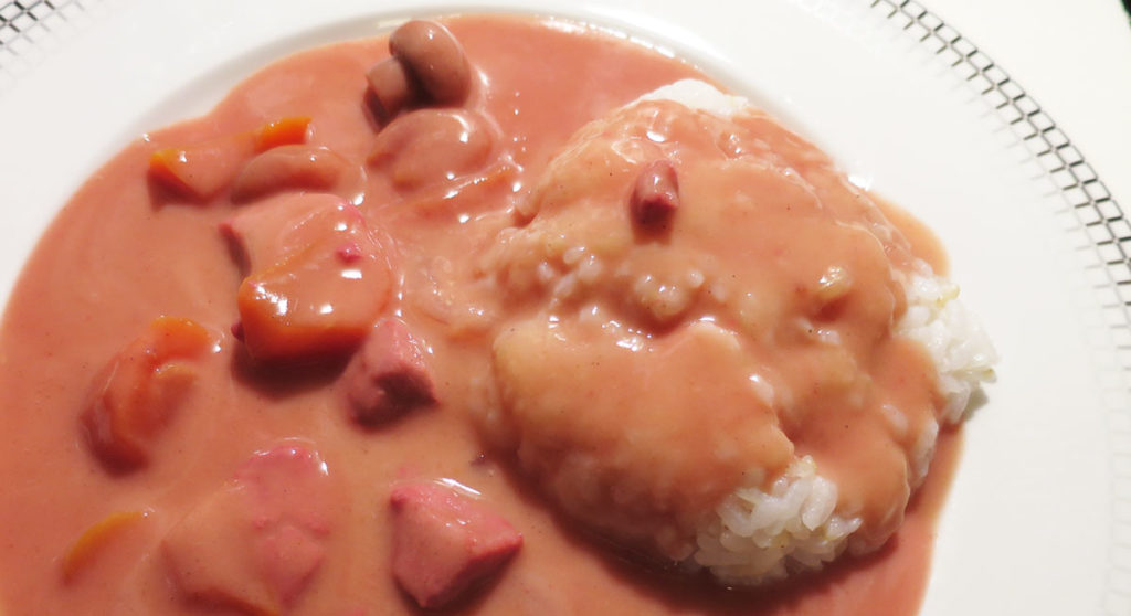 さくらんぼカレーレビュー